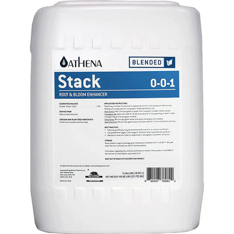 Athena Stack Root and Bloom Enhancer (0-0-1) 5 Gallon