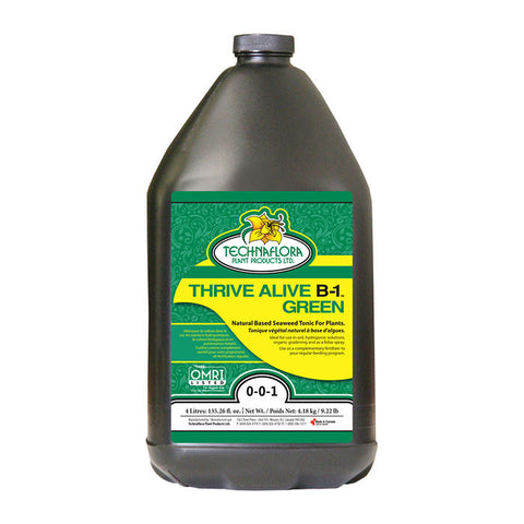 Technaflora Thrive Alive B-1 Green (0-0-1) 4 Liter