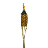 Bamboo Tiki Torch, Brown, 57 in