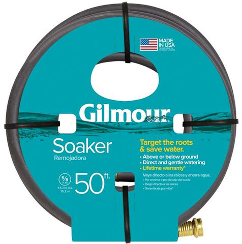 Gilmour Soaker Hose, 50 ft, Vinyl, Natural