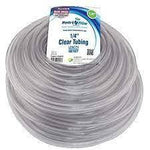 Hydro Flow® Vinyl Tubing, Clear, 1/4in, 100ft Roll