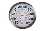 Penseetek Big Wall Thermometer/Hydrometer W/ Steel Cover