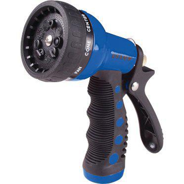 Dramm Revolver Metal 9-Pattern Nozzle, Blue